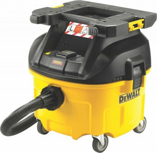 DEWALT Staubsauger Flüssigkeiten / Feststoffe 1400W mit Kunststoff Behälter 17.5Es