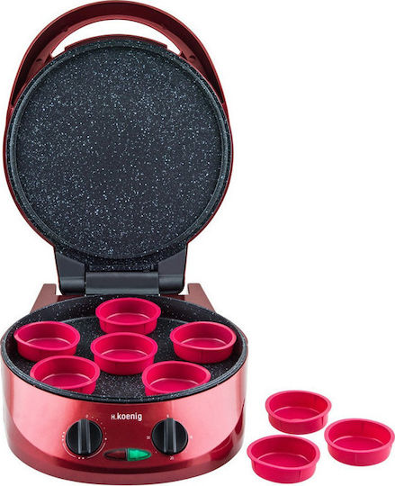 HKoenig Pizza Maker 1800W Red