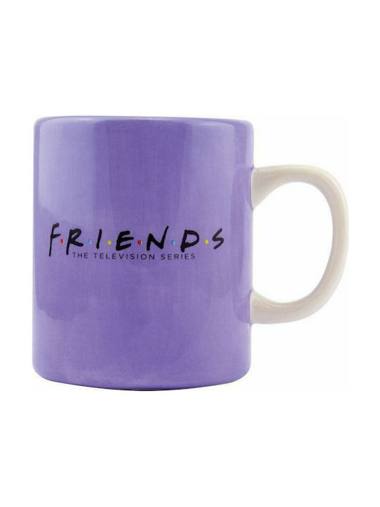 Paladone Friends-Frame Ceramic Cup Purple 350ml