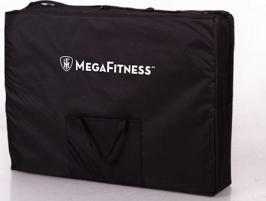 MegaFitness Memory 3 Κρεβάτι Μασάζ και Φυσικοθεραπείας Φορητό/Πτυσσόμενο Μπεζ από Ξύλο 192x70εκ.