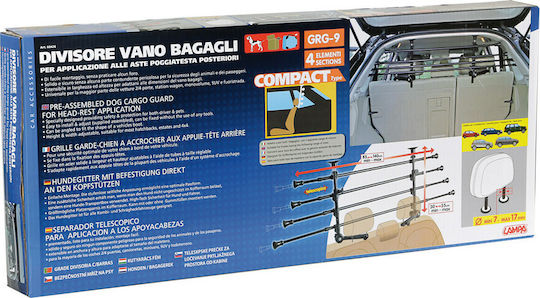 Lampa Lampa Car Divider for Dog Black