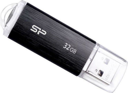 Silicon Power Ultima U02 32GB USB 2.0 Stick Black