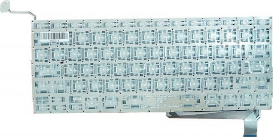 Лаптоп Клавиатура за Macbook Pro Unibody A1286 2008 MB470/MB471 без рамка и Английски Език (САЩ) в Черен Цвят KEY-019