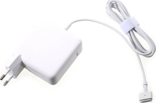Apple MagSafe 2 Travel Φορτιστής Laptop 60W 16.5V 3.65A για Apple με Αντάπτορα Τροφοδοσίας