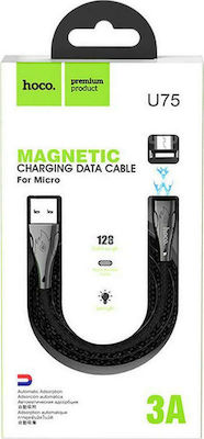 Hoco U75 Blaze 1.2m Magnetic / Regular USB 2.0 to micro USB Cable (716187)