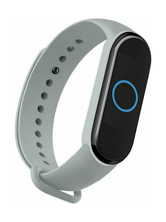 Λουράκι Σιλικόνης Γκρι (Mi Band 5)
