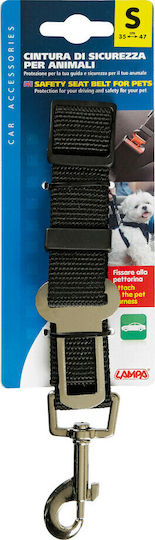 Lampa Leash with Belt Clip Small Seatbelt Car for Dog 35-46cm