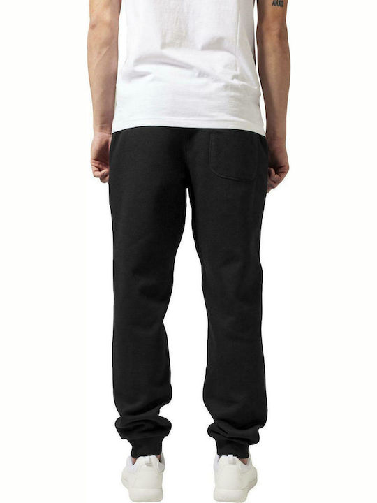 Urban Classics Men's Sweatpants with Rubber Black