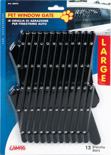 Lampa Fenstergitter für Haustiere L 68x20cm Schwarz