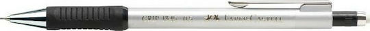 Faber-Castell Μηχανικό Μολύβι 0.7mm με Γόμα 1τμχ Ασημί 1347