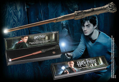 The Noble Collection Harry Potter: Bagheta lui Harry Potter cu iluminare Stick Replika lungime 36buc la Scară 1:1 NN1910