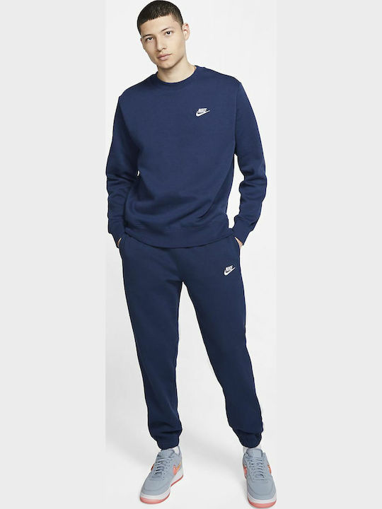 Sportswear Sweatpants with Elastic Navy Blue