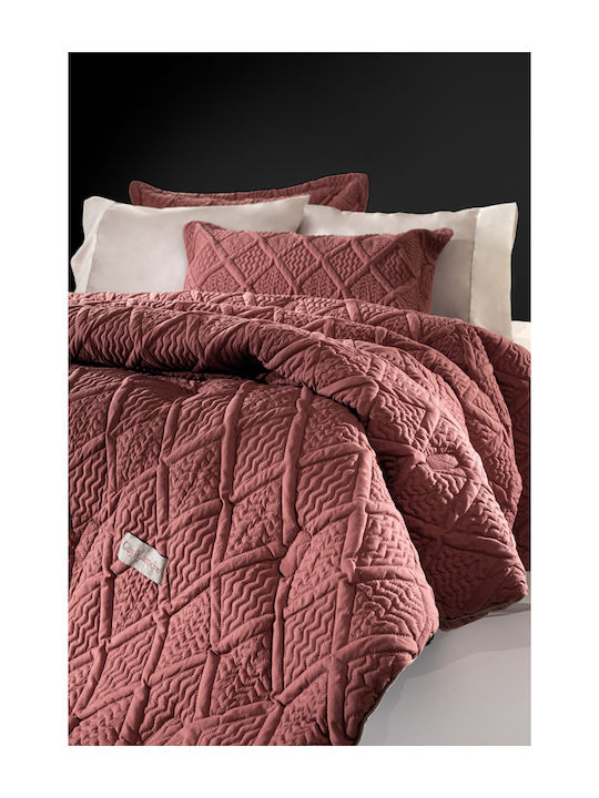 Guy Laroche Quilt Single 160x220cm Vivaldi Cayenne