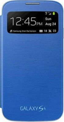 Samsung Flip Cover Synthetic Leather Book Light Blue (Galaxy S4)