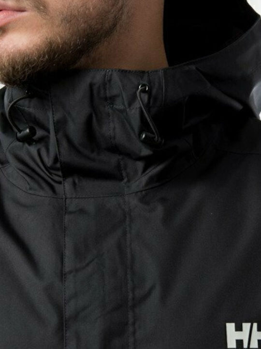 YU Ervik Winter Jacke Wasserdicht Schwarz