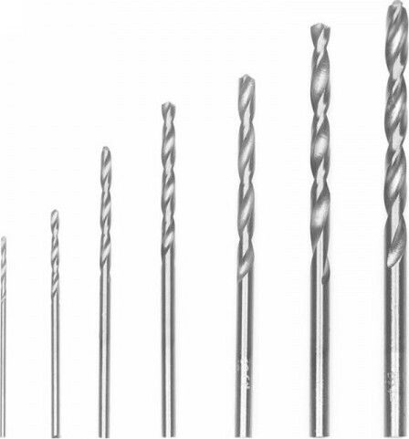 Tagred Set de 19 Burghii HSS cu vârf cilindric pentru Metal