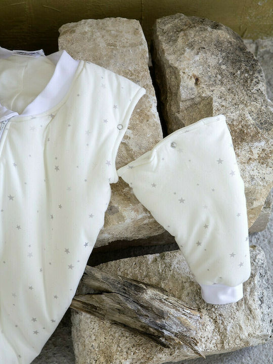 Nima Χειμερινός Υπνόσακος με Πόδια Moppet 3.5 tog Pink Stars με Αποσπώμενα Μανίκια