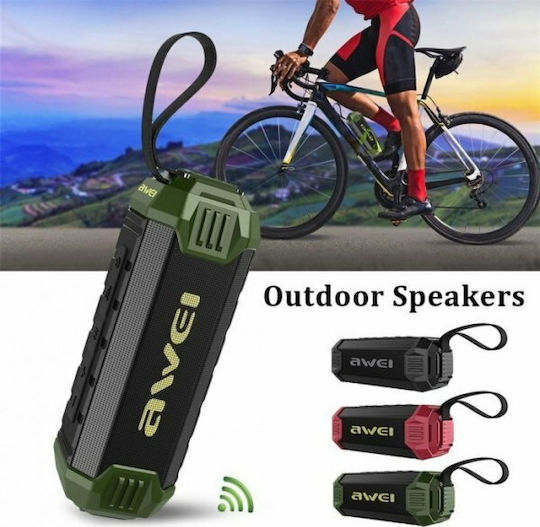 Awei Y280 Bluetooth Speaker 16W with Radio and Battery Life up to 12 hours Red