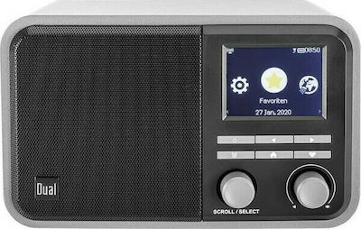 Dual CR 510 Tabletop Radio DAB+ with Bluetooth and USB Blue