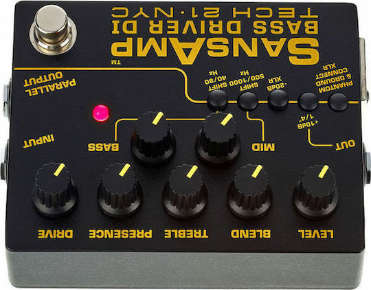Tech 21 Bass Driver DI V2 Πετάλι Effect Over­drive Ηλεκτρικής Κιθάρας και Ηλεκτρικού Μπάσου