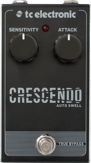 TC Electronic Crescendo Auto Swell Педал Ефект Pitchshifter Електрическа китара и Електрически бас