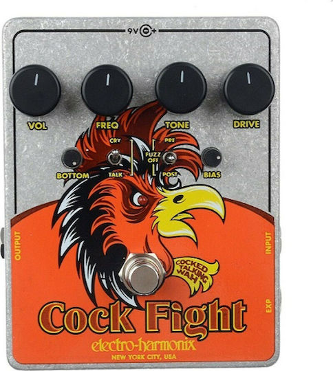 Electro-Harmonix Cock Fight Cocked Talking Wah Pedală Efectul WahWah Chitară electrică