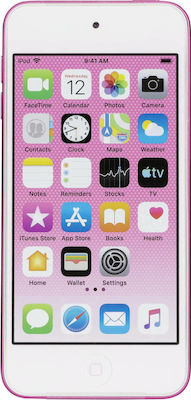 Apple iPod Touch 7th Generation MP3 Player (32GB) με Οθόνη LCD 4" Ροζ
