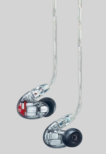 Shure Ακουστικά Ψείρες In Ear SE846 Διαφανή