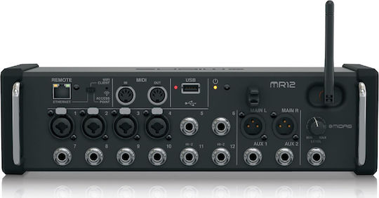 Midas MR-12 Αυτοενισχυόμενη Ψηφιακή Κονσόλα 12 Καναλιών / 4 Εισόδους XLR MR-12