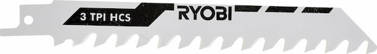 Ryobi RAK3RBWM Jig Saw Blade for Wood 152mm 3pcs 5132002813