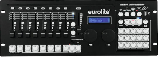 Eurolite DMX Move Controller 512 Pro DMX Controller Κονσόλα Φωτισμού με 512 Κανάλια Ελέγχου