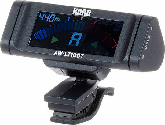 Korg Cromatic Tuner AW-LT100T în Culoare Negru