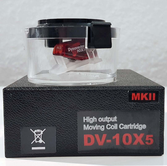 Dynavector Κεφαλή Πικάπ DV-10X5 MKII Κινητού Πηνίου σε Κόκκινο Χρώμα