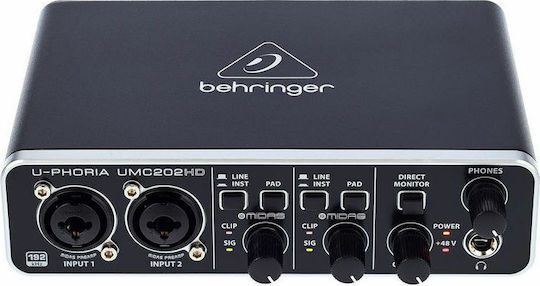 Behringer U-Phoria Studio PRO Externe Kommerzielle Soundkarte
