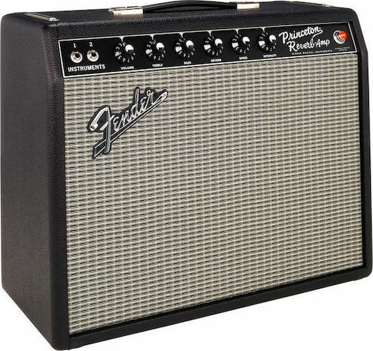 Fender 65 Princeton Reverb Λαμπάτος Combo Ενισχυτής Ηλεκτρικής Κιθάρας 1 x 10" 15W Μαύρος