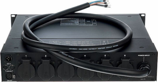 Botex DPX-620 III 6-Channel Dimmer DMX Dimmer για Κονσόλα Φωτισμού