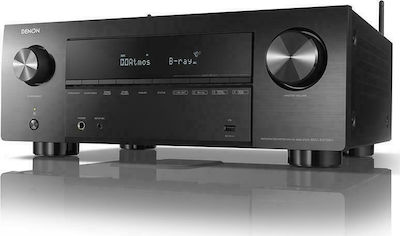 Denon AVC-X3700H Ραδιοενισχυτής Home Cinema 4K/8K 9.2 Καναλιών 105W/8Ω 135W/6Ω με HDR και Dolby Atmos Μαύρος