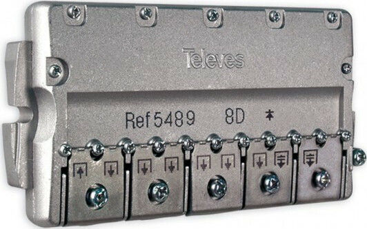 Televes EasyF 8W Splitter Satellite 5489