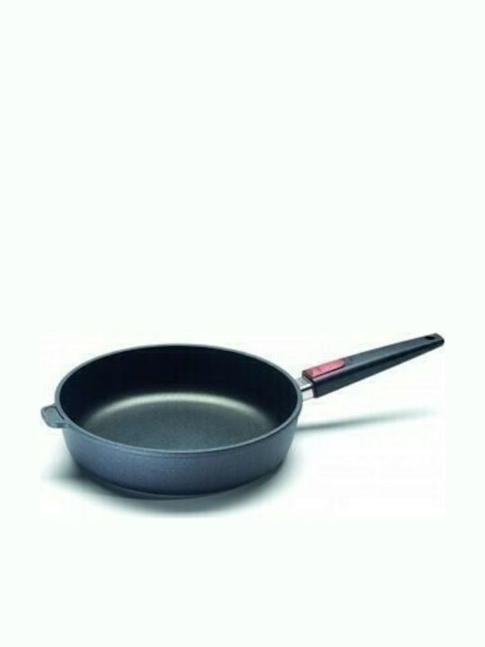 Woll Titanium Nowo Saute with Cap made of Die-Cast Aluminum with Non-Stick Coating 28cm