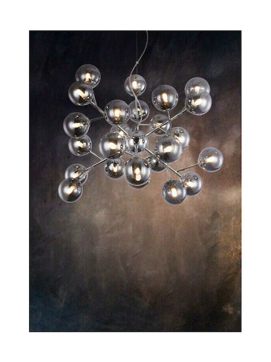 Maytoni Dallas Pendant Chandelier for 24 Bulbs G9 Black