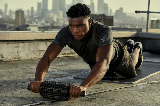 adidas Foam Ab Roller 2 σε 1 Ролкова пръчка Черен 21см