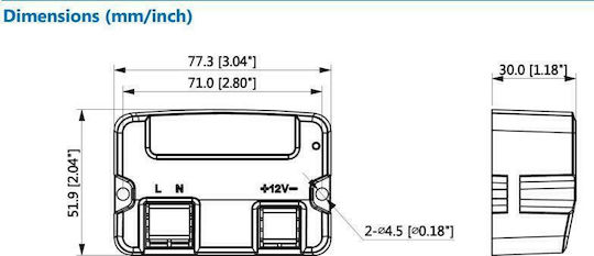 Dahua PFM320D-015 Τροφοδοτικό Συστημάτων CCTV Λευκό PFM320D-015
