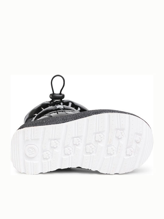 Kids Boots from Patent Leather Black