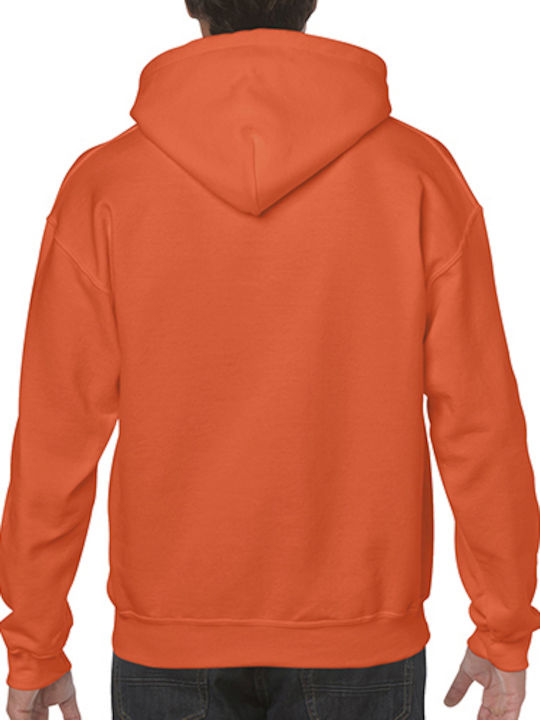 Gildan 18500 Werbe-Hoodie in Orange Farbe