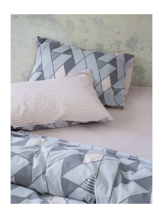 Nima Duvet Single 170x240cm Jazzy Gray