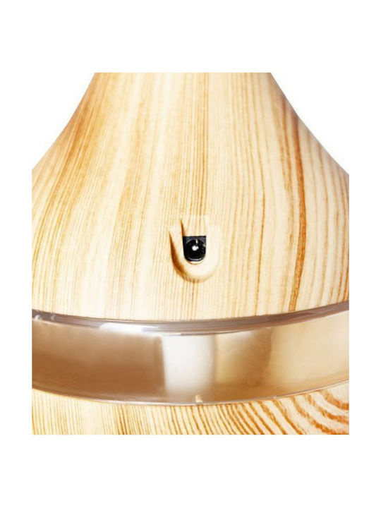 SPM Led Συσκευή Αρωματοθεραπείας Humidifier Καφέ 300ml 10950