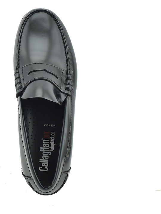 Δερμάτινα Ανδρικά Loafers σε Μαύρο Χρώμα