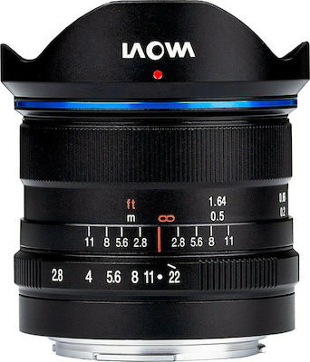 Laowa Crop Camera Lens 9mm f/2.8 Zero-D Ultra-Wide Zoom for Micro Four Thirds (MFT) Mount Black