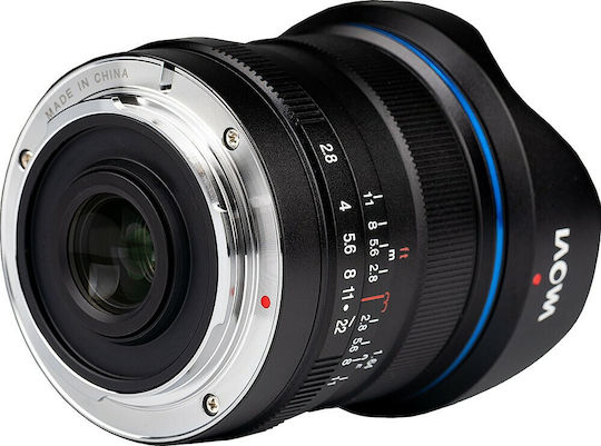 Laowa Crop Camera Lens 9mm f/2.8 Zero-D Ultra-Wide Zoom for Micro Four Thirds (MFT) Mount Black