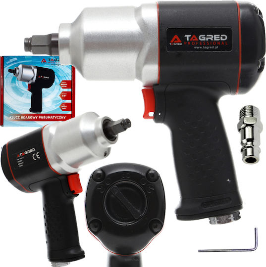 Tagred TA815 Въздушен Ключ 1/2" с Максимален Въртящ Момент 193.74kgm